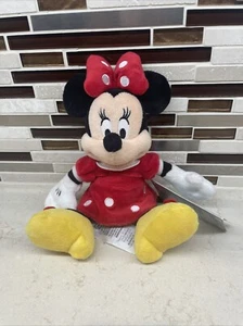 Minnie Mouse Plush 11 Inches NEW With Tags Soft Plush Disney Parks Authentic - Picture 1 of 9