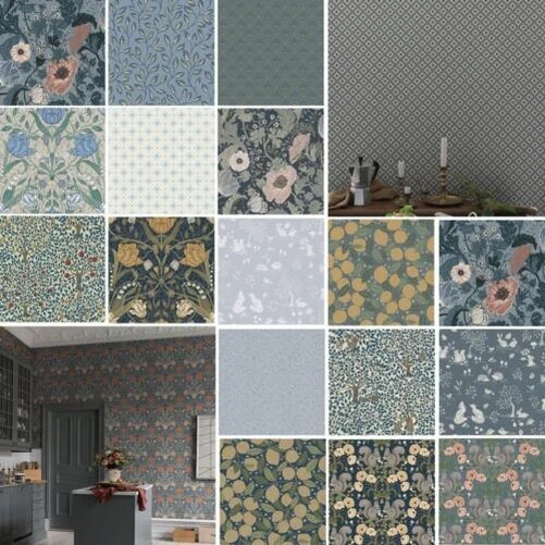 Colección Papel Pintado Galerie Apelviken Azul Foto 1 de 1