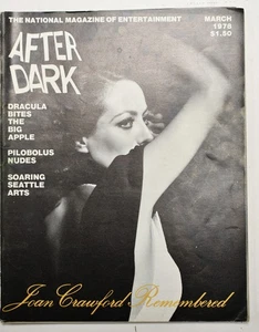 After Dark Magazine – March 1978 – Joan Crawford Remembered - Picture 1 of 1