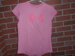 UNDER ARMOUR GIRLS LOGO TSHIRT YOUTH MEDIUM - Picture 1 of 3
