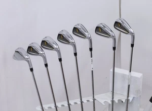Taylormade Rocketbladez Iron Set 5-Pw, Aw Regular Rocketfuel 85 12709071 Good - Picture 1 of 5