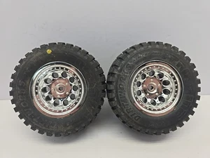 PROLINE DIRT WORKS 1072 PAIR WITH 12MM HEX WHEELS 1/10 VINTAGE TRUCK ST - Picture 1 of 2