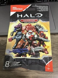 MEGA BLOKS HALO WARRIOR MINIFIGURE 2016 NEW SEALED BLIND PACK CNC84 FAST SHIP! - Picture 1 of 2