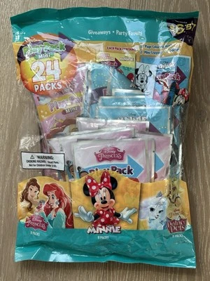 Play Pack Mini 24 Pacotes Disney Princesa Minnie Palace Animais de Estimação Favores de Festa de Aniversário - Imagem 1 de 2