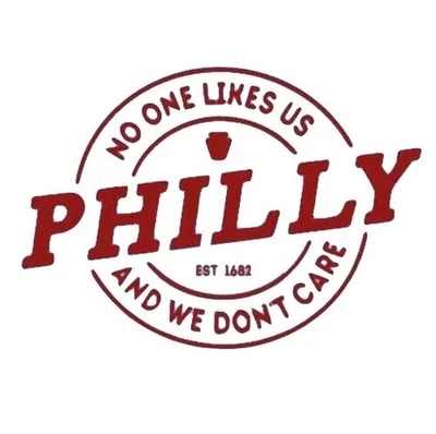 Philadelphia Phillies Sticker No One Likes Us MLB Die Cut Laminated - Image 1 of 2