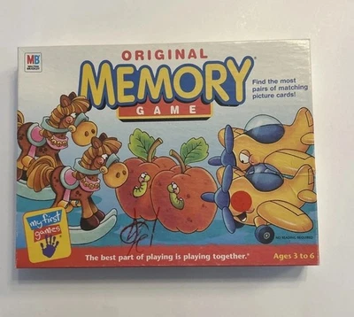 Milton Bradley Original Memory Game 2001 Used.  Very Good Condition.complete. - Image 1 of 4
