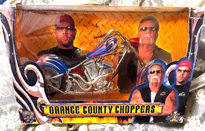 Iron Legends Orange County Choppers Die Cast Chopper Motorcycle Toy Zone #99212 - Image 1 of 4