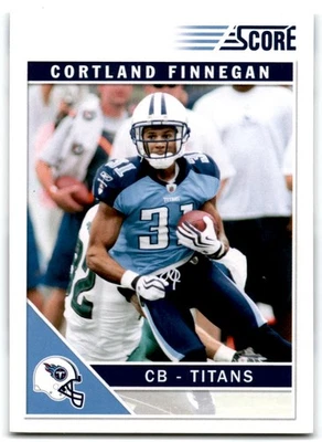 2011 Score Cortland Finnegan Tennessee Titans #283 - Image 1 of 2