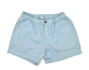 Chubbies Shorts Mens Medium Light Blue Flat Front Chino Short 5.5" Inseam - Picture 1 of 7