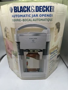 BRANDNEU Black & Decker Elektrischer Glas Deckel Öffner Weiß JW200 - Bild 1 von 6