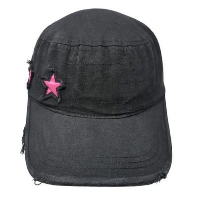 Gorra Rothco Star Cadet Ejército Negra Talla Única Ajustable Algodón Envejecido Foto 1 de 4
