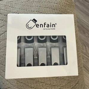 Enfain 16GB Gray Flash Drive USB - Afbeelding 1 van 2