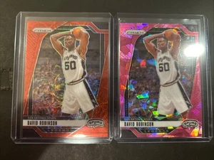 Prizm David Robinson Choice 2024-25 rojo/88 + rosa Bonus - Imagen 1 de 3