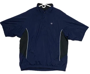 DryJoys by FJ FootJoy Jacke Herren XXL Blau Golf Logo Windbreaker Kurzarm - Bild 1 von 8