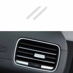 For Benz GLE GLS Car Console L&R Air Outlet Vent Cover Silver Titanium 2020-2022 - Picture 1 of 6