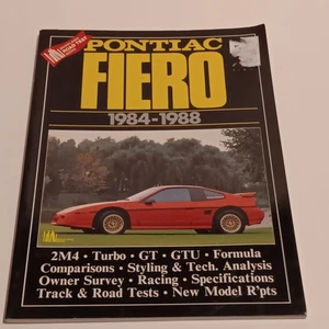 Pontiac Fiero 1984-1988 Book, Used, Brooklands Books - Picture 1 of 13