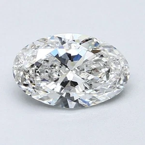Ovalschliff 1,20 ct zert. GIA natürlicher abgebauter Diamant lose F Farbe SI2 Reinheit - Bild 1 von 2