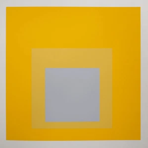 Josef ALBERS : Homage to the square, Selected - Sérigraphie en couleurs - Imagen 1 de 4
