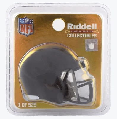 Cleveland Browns NFL 2025 Riddell Limited Edition pocket pro helmet 1/525