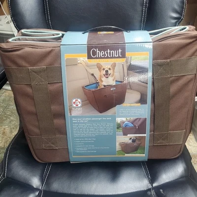 Asiento trasero elevador castaño portaperros Kurgo cama de viaje máximo 30# marrón Foto 1 de 4