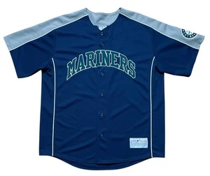 Vintage Herren ORIGINAL WARE Seattle Mariners Ichiro Suzuki genähtes Trikot XL - Bild 1 von 3