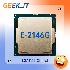 ✅Intel Xeon E-2146G SR3WT 3.5GHz 6C / 12T 12MB 80W LGA1151 CPU For C242 / C246 - Picture 1 of 1
