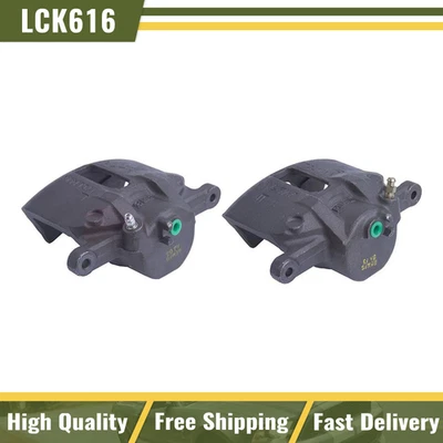 Fits 1990 1991 1992 1993 Acura Integra Cardone Front Pair Cardone Brake Caliper - Image 1 of 4
