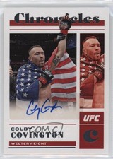 2023 Panini Chronicles UFC Chronicles Signatures Colby Covington #CS-CCV Auto