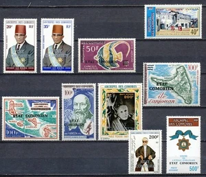COMORES 1975 - SOBREIMPRESIÓN PROVISIONAL 'ETAT COMORIES' (26 SELLOS DE CORREO AÉREO) Hk35 - Imagen 1 de 2