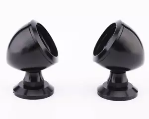 Cápsulas de tweeter de aluminio negro carcasa accesorios de montaje tamaño ajustable 40 mm-50 mm - Imagen 1 de 9