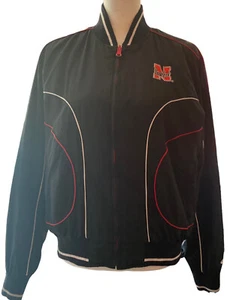 G3 III Sports By Carl Banks Nebraska Huskers Full Zip Jacket Bomber Reversible L - Picture 1 of 15