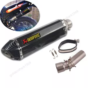 For BMW F650GS F700GS F800GS F800GT Exhaust Pipe 51mm Muffler Silencers Slip On - Picture 1 of 10