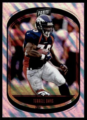 2021 Panini Player of the Day Terrell Davis Denver Broncos #91 - Image 1 of 2
