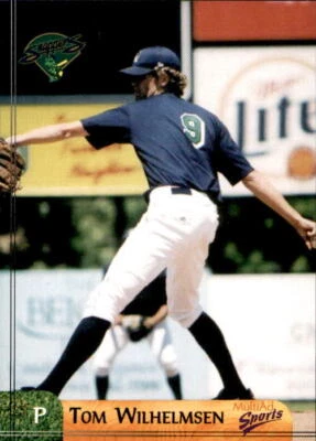 2003 Beloit Snappers Prospects Multi-Ad #6 Tom Wilhelmsen Tucson Arizona AZ Card - Image 1 of 2