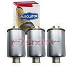 3 Pc Purolator F33144 Fuel Filters For Xf33144 Wk 612/2 Wg-3727 Wf-481 Vg14 Bi