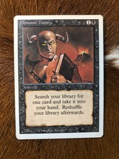Magic the Gathering MTG Demonic Tutor Revised Unplayed LP NM