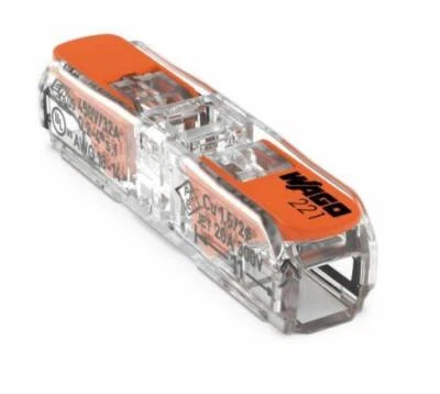 25x WAGO Terminals Series Splicing Connectors 221-2411 INLINE 2x0.2-4mm² - Image 1 of 2