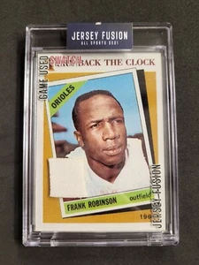 2021 Jersey Fusion, Frank Robinson, Topps Turn Back The Clock, Swatch, JF-FR80 - Bild 1 von 2