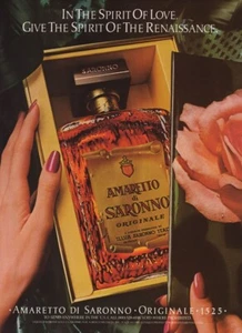 1982 Amaretto di Saronno alcohol 1-page MAGAZINE AD advertisement - Picture 1 of 1