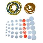 Rubber Drive Pulley Kit for DIY Model Toys Durable High Quality Material