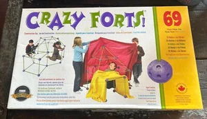 Crazy Forts 69 Piece Construction Toy Just Add Bedsheets Pieces - Picture 1 of 3