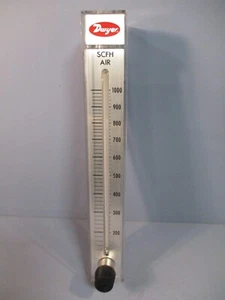 Dwyer Variable Area Flow Meter 100-1000 SCFH Air RMC-106-SSV - Picture 1 of 6