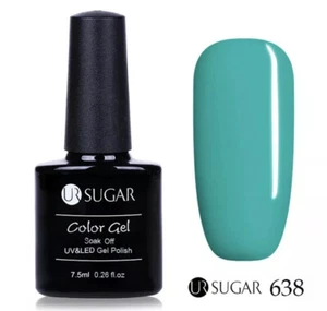 Esmalte Permanente UR SUGAR GEL POLISH SOAK OFF Oferta Color Verde 7,5ml - Imagen 1 de 3