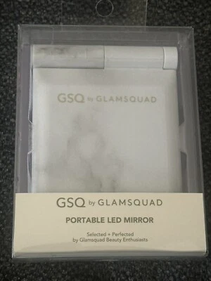 Espejo LED Portátil GSQ by Glam Squad, Luces LED Compactas y 2x Aumento NUEVO Foto 1 de 2