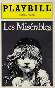 Robert Cuccioli (Debut) "LES MISERABLES" Craig Schulman 1994 Broadway Playbill - Picture 1 of 6
