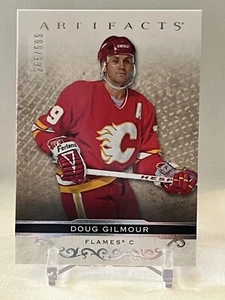 2021-22 UD Artifacts Silver /599 Doug Gilmore HOF #149 Calgary Flames - Picture 1 of 2