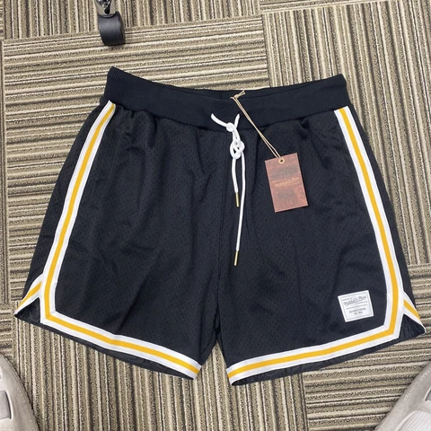 NEW MITCHELL AND NESS PITTSBURGH STEELERS COLORWAY MESH SHORTS XL Cover