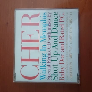 Cher - Walking In Memphis - 4 Trk Mixes UK CD Single 1995 - Picture 1 of 2