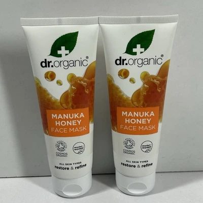 Bundle 2X Dr. Organic Manuka Honey Face Mask 125mL New - Image 1 of 4