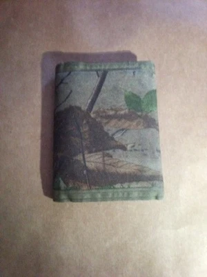 mens Nylon Trifold Wallet, Camo, One Size US - Image 1 of 2
